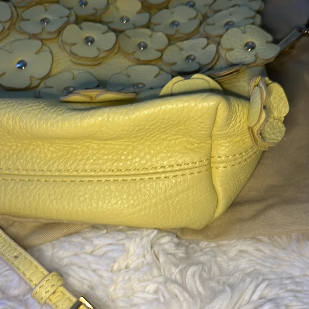 Burberry Prorsum Floral Yellow Bag